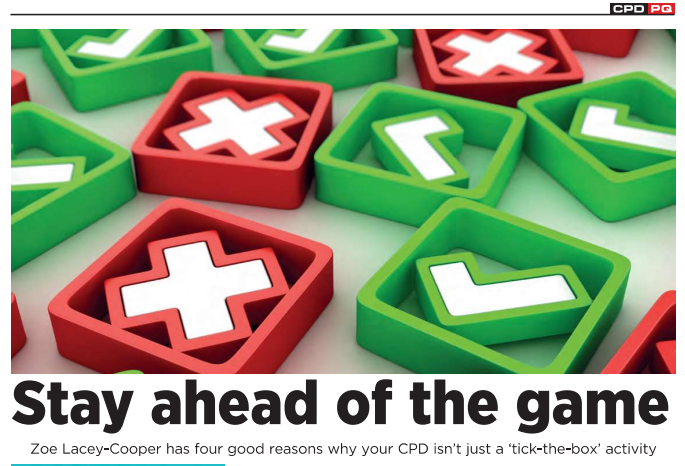 ZoeAccounting's tweet photo. Great to have my article on why your CPD isn't just a "tick the box" activity by @PQMagazine
Thank you Graham for the opportunity to share how CPD can be so much more than just ticking a box!
You can read the full magazine here
https://t.co/ZQWgb71vij
@CPDStore
#LoveCPD https://t.co/mtpW6j1xEG