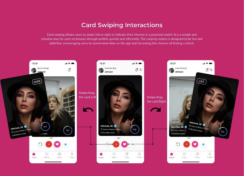 _Innox_'s tweet image. Hi guys, @Huncho_Goodlife &amp;amp; I have created an exciting project: an AI Dating App that utilizes advanced NLP algorithms to effectively match users based on compatibility and preferences. Check out our case study on Behance to learn more. behance.net/gallery/166417…