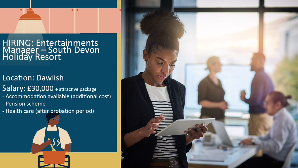 HIRING: Entertainment Manager
South Devon Holiday Resort

Location: Dawlish

If you are interested in finding out more about this job vacancy, feel free to check out our website: ttwrecruit.co.uk/job/entertainm…

#TTWRecruitment #jobhunting #entertainmentmanager