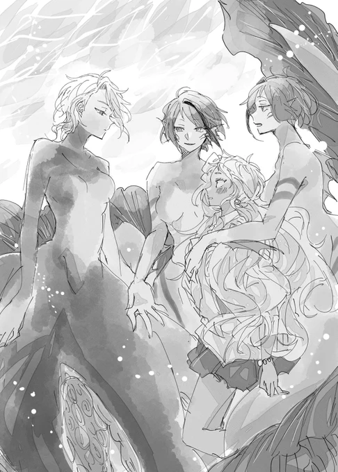 🐚☀️
※女体化 