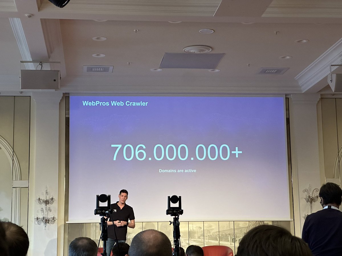 TacoVerdo's tweet image. 82 million active domains are running WordPress as primary CMS, #WebPros says. That’s only about 12% of the web, not 43.
#WordPressDay #CloudFest