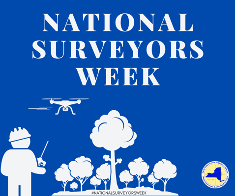 It is #NationalSurveyorsWeek and we at #NYSAPLS are excited to be amplifying the voices of #landsurveyors in #NewYork and beyond! This week we will be featuring the voices of our members and sharing their favorite parts of the profession! Stay tuned!