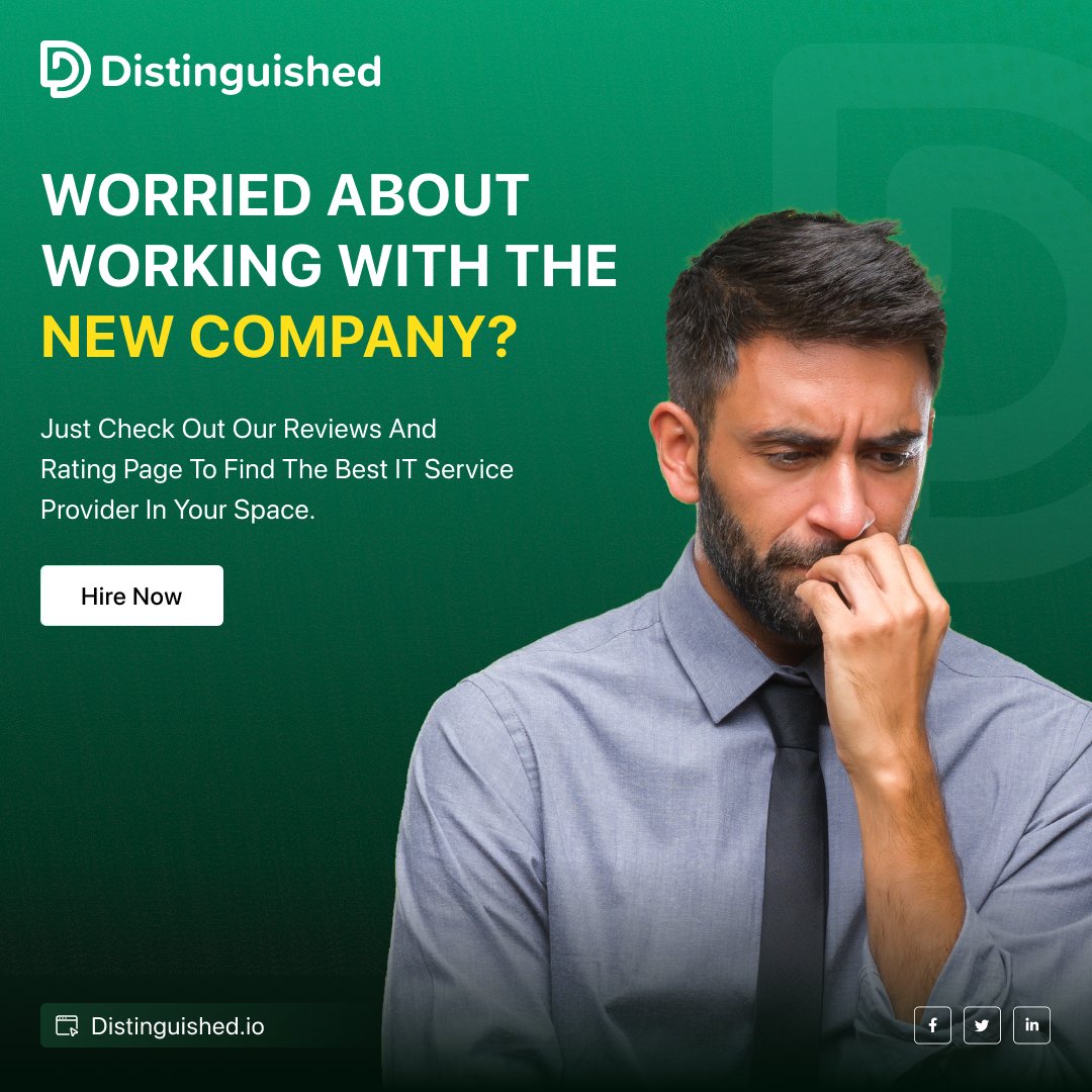 iodistinguished's tweet photo. Don't let your business fall behind in the fast-paced world of technology. Partner with https://t.co/A2vLoCm3H5 today and take your digital presence to the next level. 🚀🌟 

Learn More: https://t.co/AoS8fyQ83P

#b2b #b2bsaas #ITservices #reviewpage #toprated #distinguished https://t.co/A1HVd2lcne