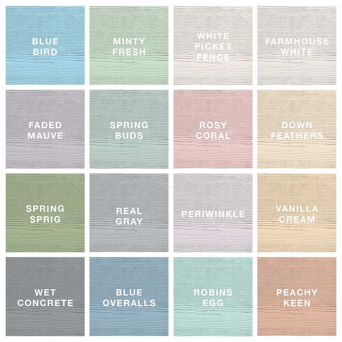 JamesHardie's tweet photo. [1/2] It’s the second day of #ExteriorDesignWeek and the first day of #Spring! We curated a perfect palette of pastels just for the occasion. 🌷 Tell us your favorite in the comments below! #JamesHardie #Siding https://t.co/0dWp2KU6hi