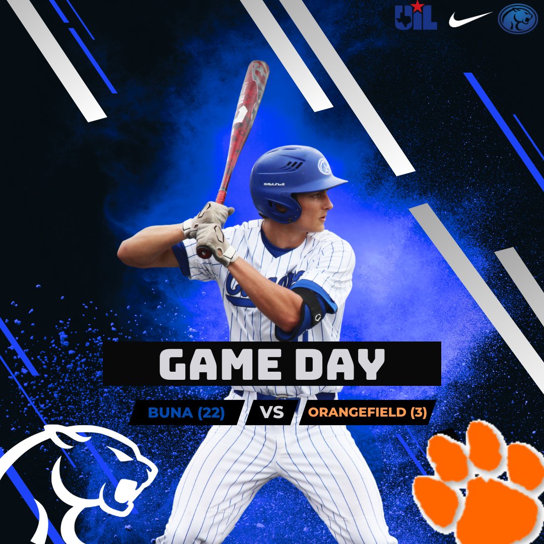 BunaBaseball's tweet photo. 🚨Big Game Alert🚨
🆚#3 Orangefield Bobcats
⏰JV 4:30, V 7:00
🏟️Orangefield HS
#CougarNationLetsRide
#NoTallies
Big district matchup for the Cougars tonight! Come support the boys in Blue! https://t.co/Eq1FAzM2Mt