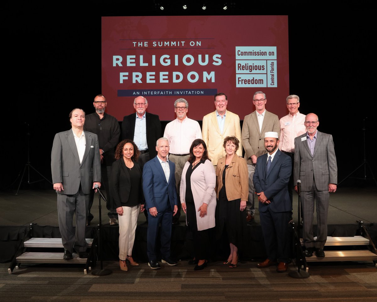 saintssoutheast's tweet photo. The Central Florida Commission on Religious Freedom recently hosted an interfaith event called The Summit on Religious Freedom that focused on creating collaborative solutions to society's challenges. 
"Real-world engagement across lines of differences helps us move beyond cliche https://t.co/C5opqFwOP8