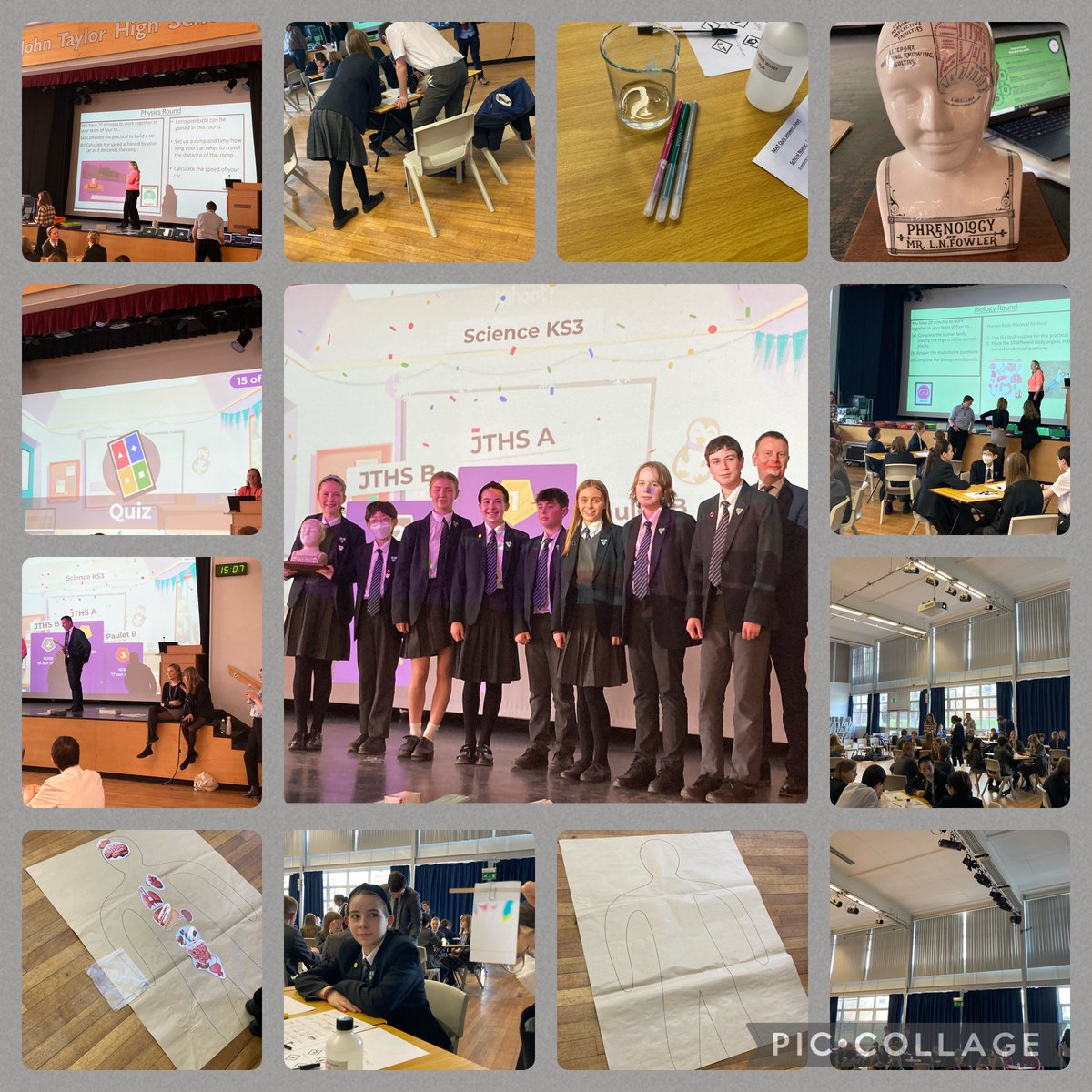 Last Friday saw the end of Science week, with the great JTMAT science quiz. Huge well done to all students and staff that joined us from our MAT secondary schools, it was super close- but the baton was passed this year from Paulet to JTHS! 👨‍🔬👩‍🔬