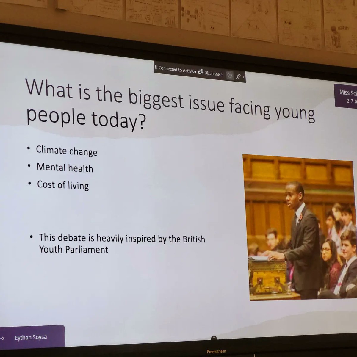 saintolaves's tweet photo. Political Awareness Week commenced today by our Year 10 student group STOGS Political Awareness Week's introductory talk to fellow students about the #importanceofpolitics.
#politicalawarenessweek #politics #youngpoliticalengagers #politicsmatters #stolavesgrammarschool https://t.co/dR8uYOWZRY