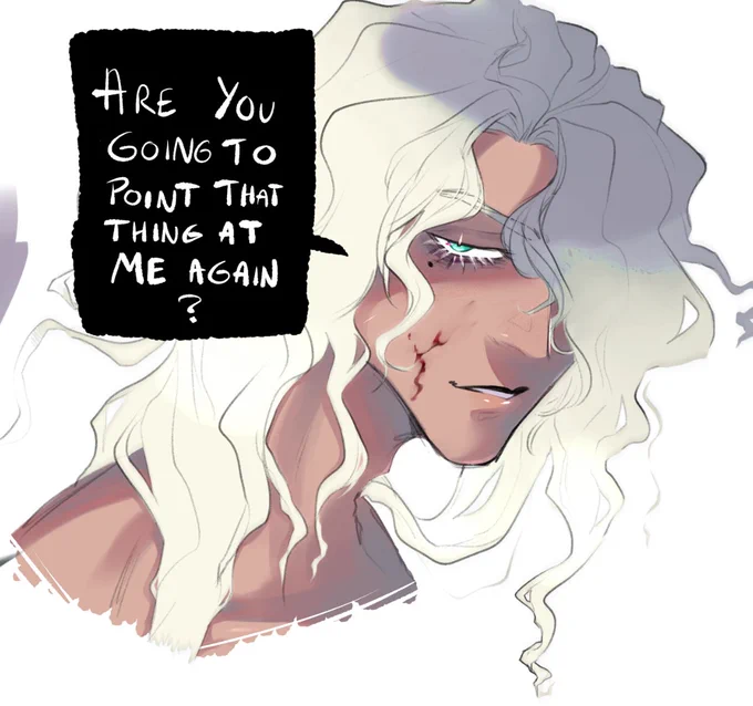 knives with long hair in chapter 20 haunts me#TRIGUNSTAMPEDE #TRIGUN 