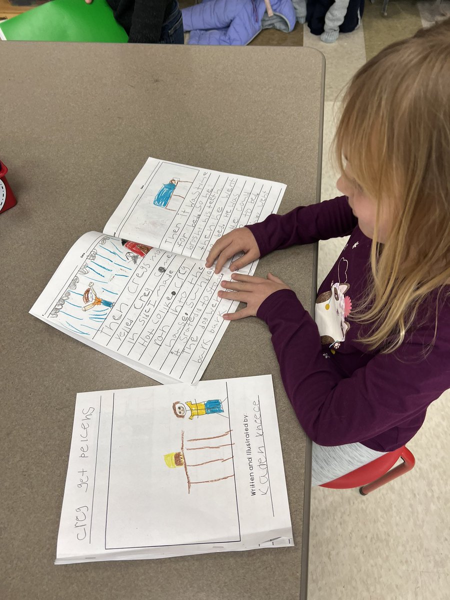 We had a blast reading all of our friends series books and we got great ideas for more adventures to write about! ✍️ 📖 ✏️