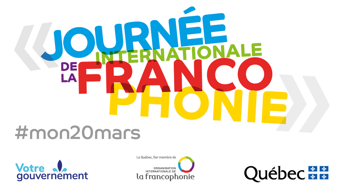 francoislegault's tweet photo. Il y a 321 millions de francophones dans le monde et je suis fier que le Québec puisse faire sa part. 

Notre langue continue de faire vivre notre histoire. On est chanceux de l’avoir. Soyons fiers de parler français! Bonne Journée internationale de la Francophonie! https://t.co/00c2qQLJeW