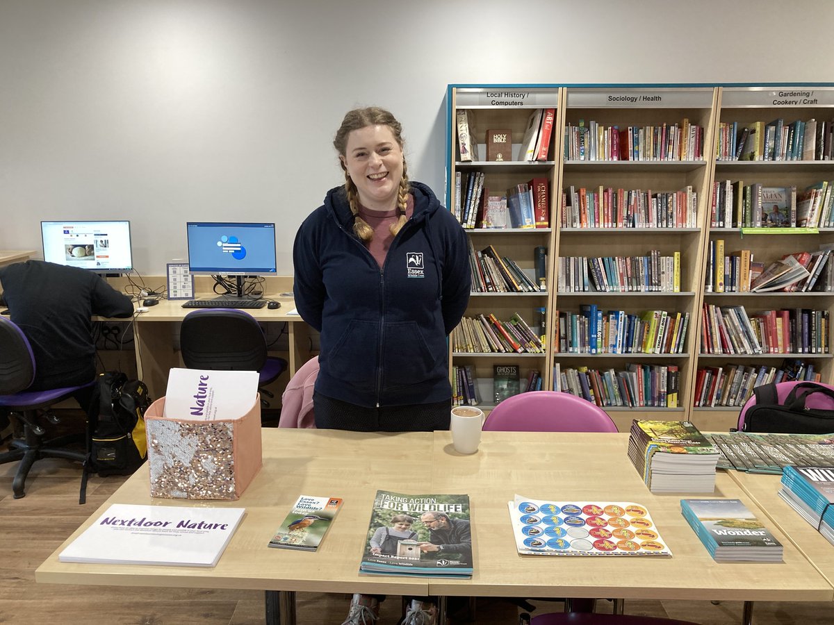 Having fun at Aveley Community Hub today, giving away freebies to celebrate the National Lottery Heritage Fund. #thankstoyou we can support #nextdoornature projects across Thurrock and Basildon.