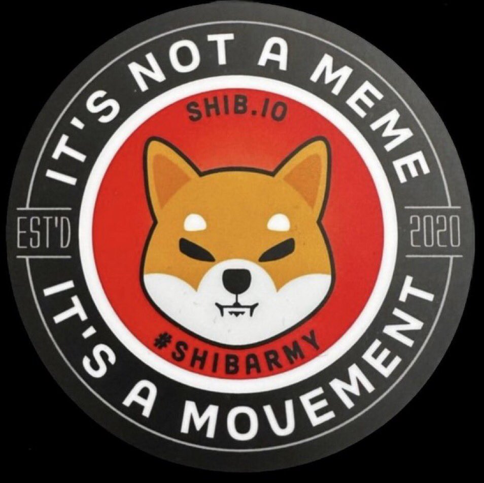#SHIB $SHIB IT’S NOT A MEME IT’S A MOVEMENT #SHIBARMY 💎🪬💪🏼