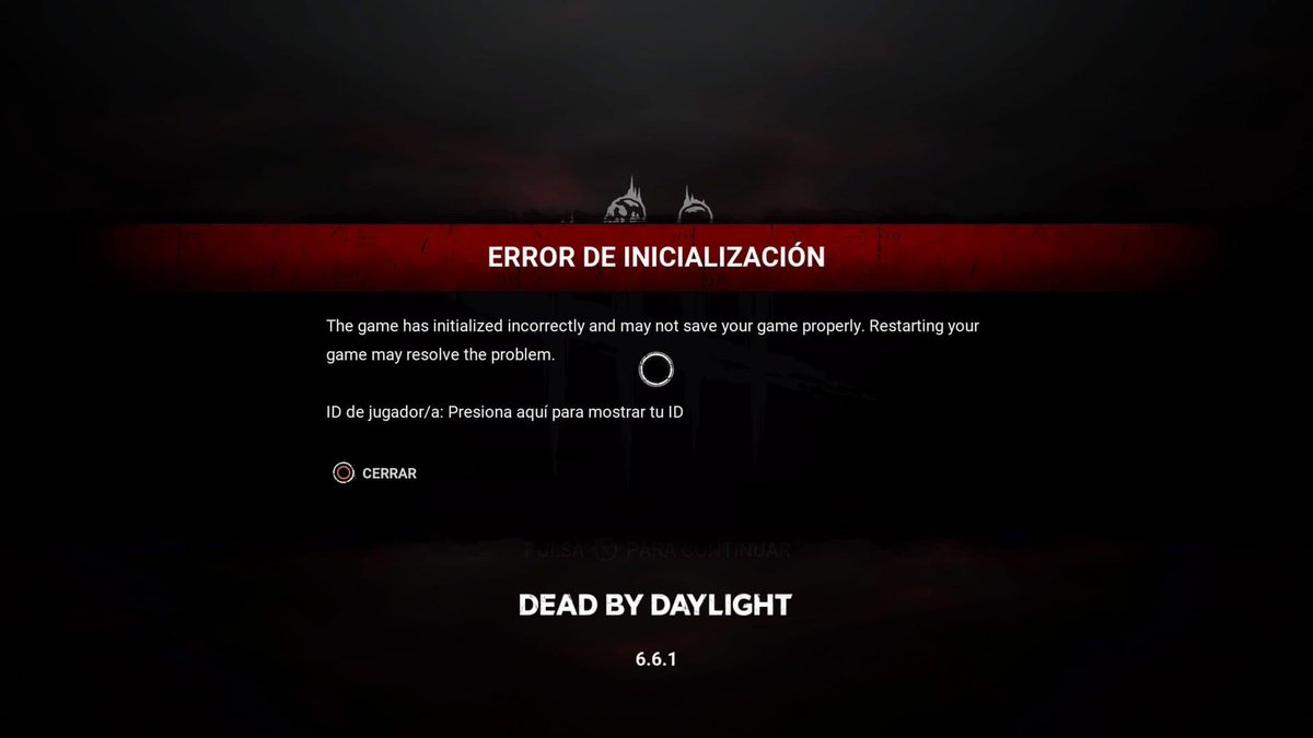 ChrystianGG's tweet photo. @DeadByBHVR 3 days and counting… a lot pf users are having this problema, WE CAN’T EVEN LOGIN #help @DeadByBHVR https://t.co/Drx7xUK88o
