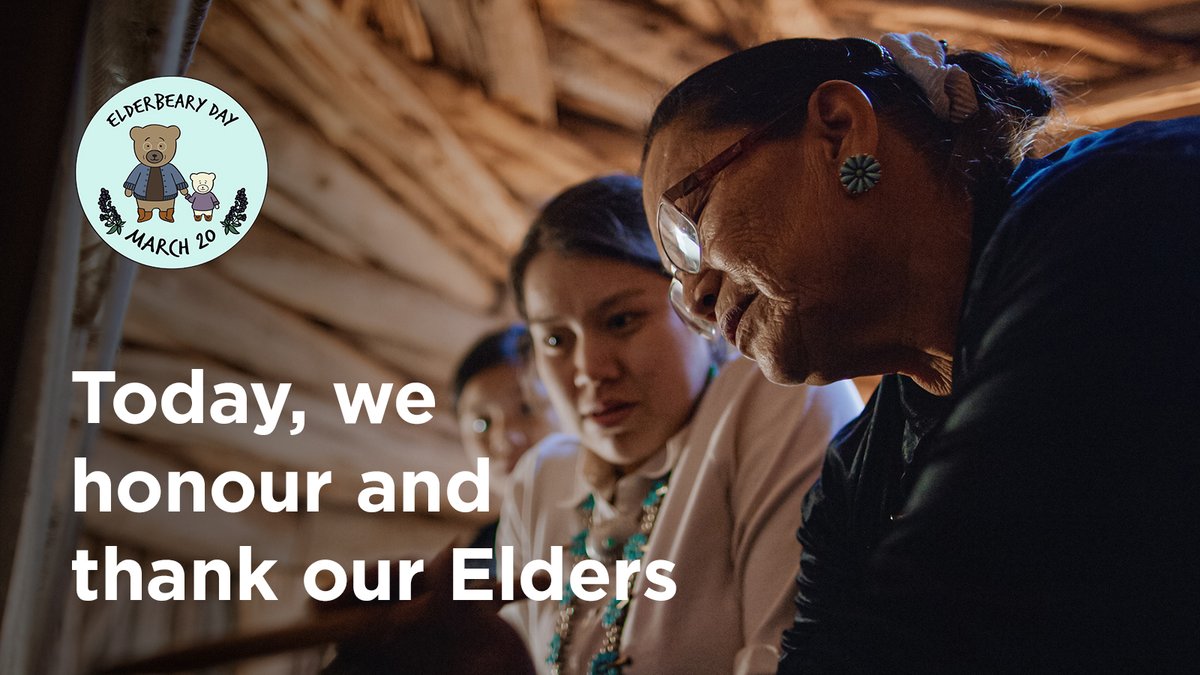 Today is a day to celebrate the contributions of our Elders, who do so much to teach and raise our communities. Celebrate Elderbeary Day by thanking your Elders for all they do in your community or doing something nice for them!
#ElderbearyDay