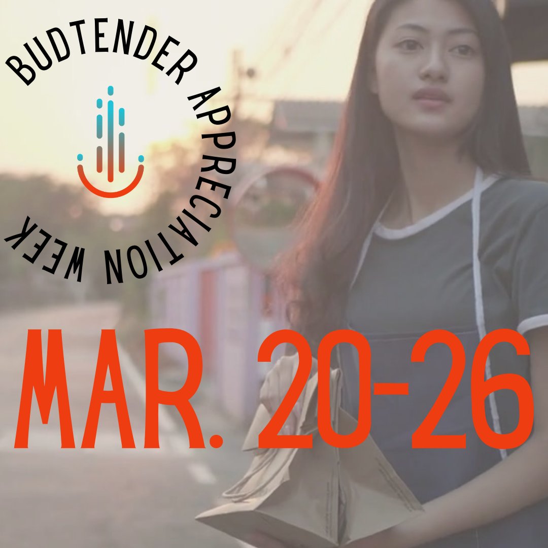 Cannabisretail's tweet photo. Celebrate #budtenders across Canada during Tether's Budtender Appreciation Week March 20-26. Enjoy experiences that go beyond education and networking, like virtual tours and an in-person event. See details at https://t.co/46U87e4zPM #cannabisretail #cannabisevent #bweek https://t.co/uTvIknJp9F