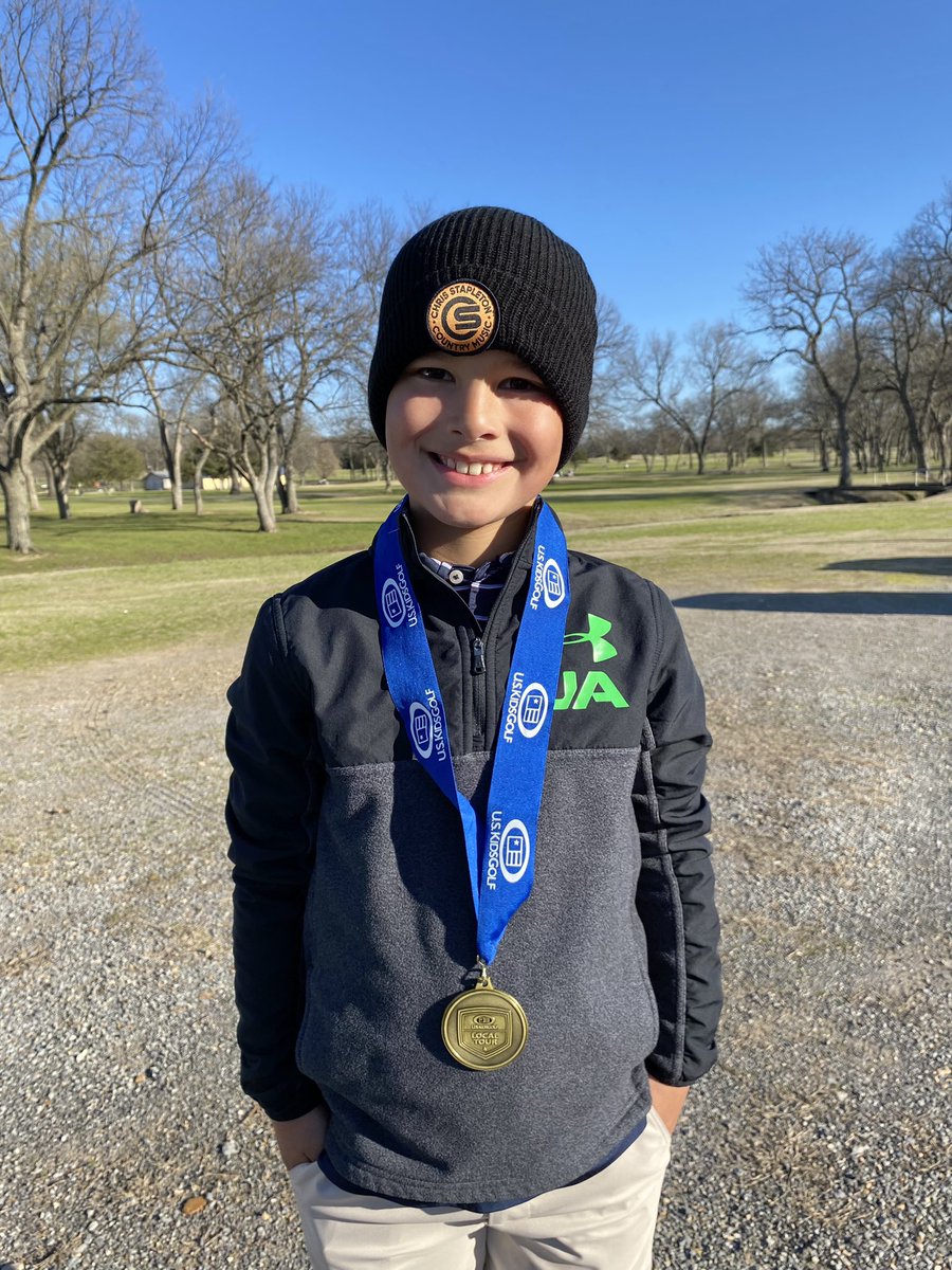 Travis_Thomas43's tweet photo. Short game was ๐ฅ yesterdayโฆ.Brax was able to win in a playoff at the first tournament of the @uskidsgolf Tulsa Spring Tour with -1 (35) #uskidsgolf #practicemakesprogress #buildingblocks #garbguy #chrisstapletonfan https://t.co/hvGNrtHRnR