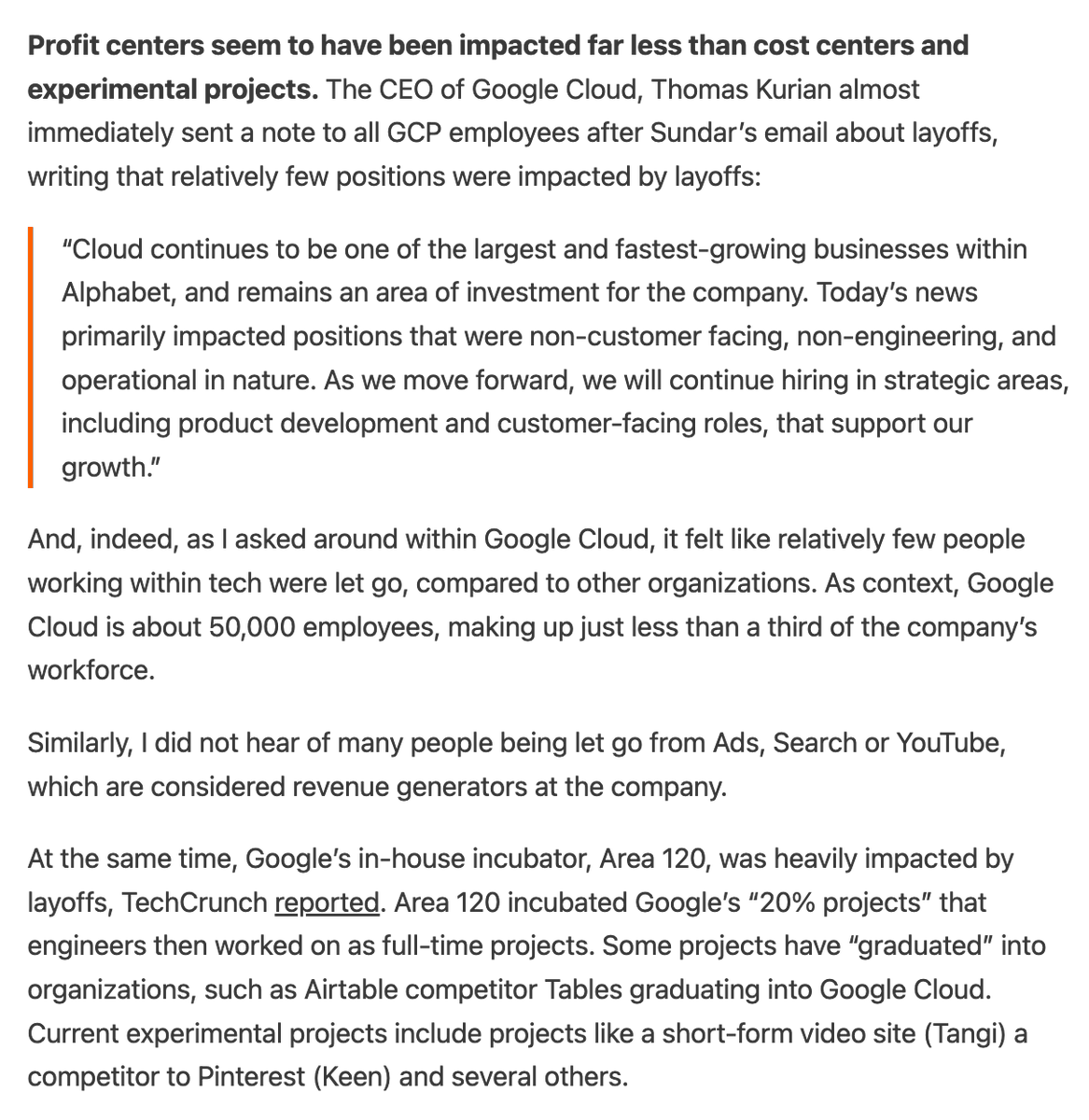 Gergely Orosz tweet media