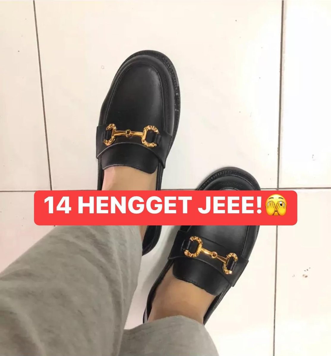 shopeesale's tweet photo. Gosok mata juga bila nampak harga kasut ni. 😳😳14 hengget je tapi nampak macam kasut mahal? Serius tak percaya. 

Usha sini 👉🏻 https://t.co/0UqQaB7xlb

#ohlalafashion #fashion #malaysia #murah #shoes #beg #betterchoice https://t.co/qVNSpVgTKw