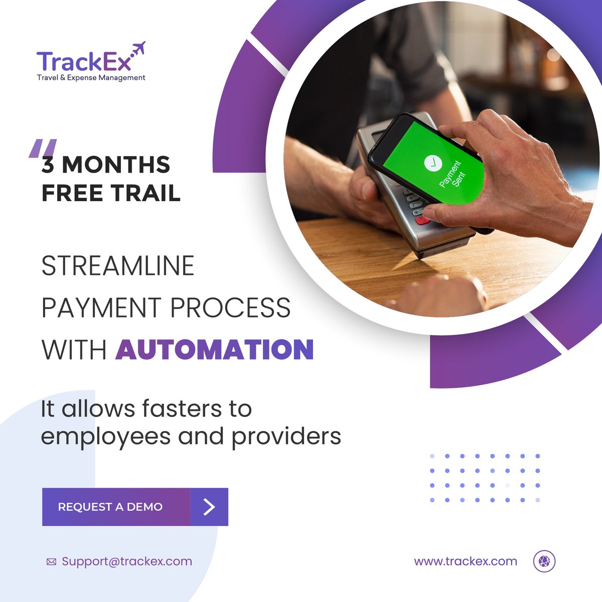 TrackEx_LLC's tweet photo. TrackEx can streamline and automate all #businesstravel related expenses, which helps organizations improve operational efficiencies by making tasks easier. It allows faster payments to #employees and providers.
https://t.co/hqhFUUKt87
#corporatetravel #Expensemanagement https://t.co/SPX8708uMj