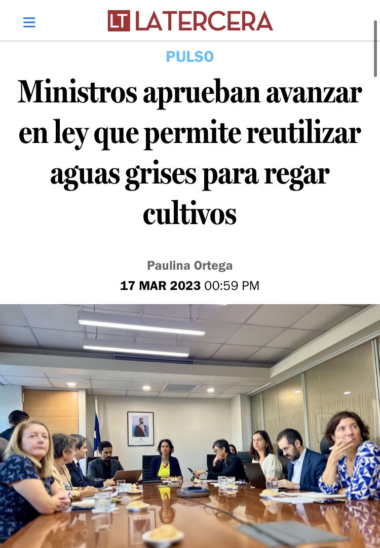 AguaceroCC's tweet photo. Lo venimos diciendo hace rato: En Chile 3/4 del agua es consumida por la agricultura. Si reutilizamos el agua que nosotros usamos para los cultivos TODOS ganamos. Priorizamos consumo humano y ayudamos a la agricultura.

Ni desalinizadoras, ni camiones aljibe, REUTILIZACIÓN💧 https://t.co/S77iLsbkpH