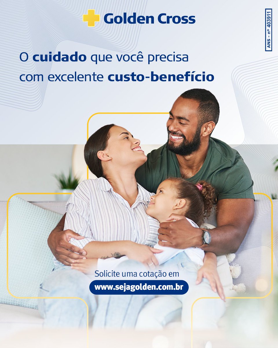 Na Golden, você encontra planos com excelente custo-benefício. 💙

Ainda não é cliente? Acesse sejagolden.com.br/e solicite sua cotação. 🔗

#GoldenCross #Saude #PlanoDeSaude