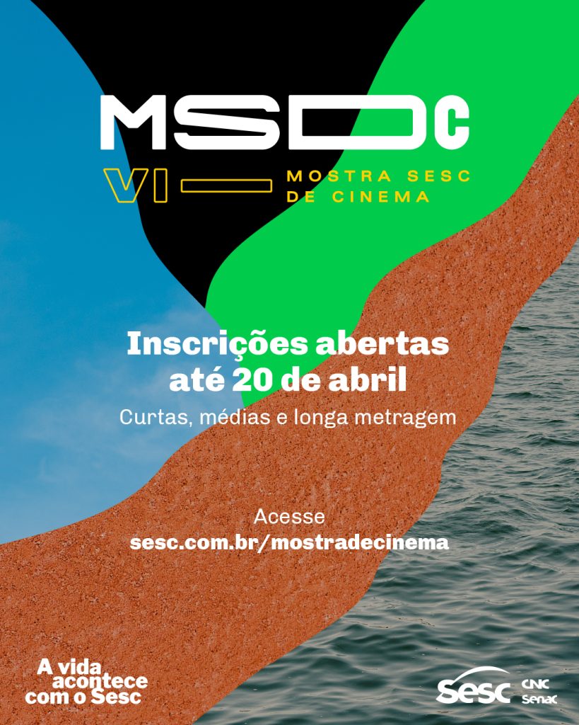Oportunidade para produção audiovisual independente nacional, Mostra  Sesc de Cinema entra em sua VI edição

Inscrições: sites.google.com/sescnet.com.br…