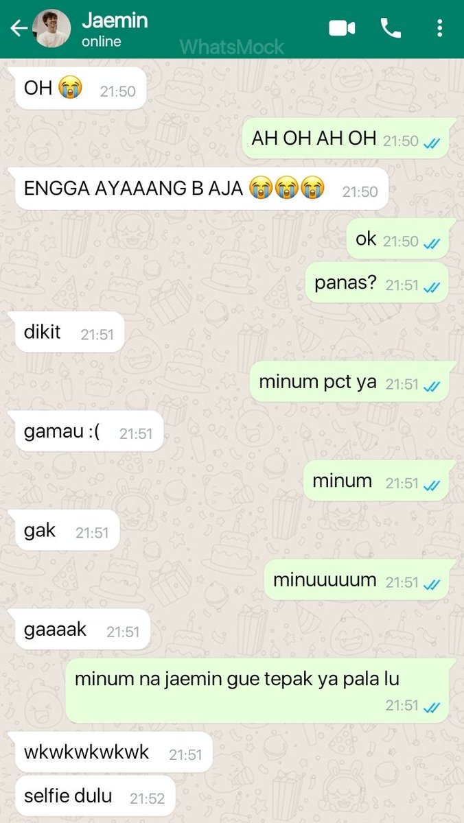 cruscene's tweet photo. jaemren — the weirdos one tweet au edisi anak c*vid angkatan akhir alias pandyemi kelar doi baru sakit https://t.co/MaycgTFn23