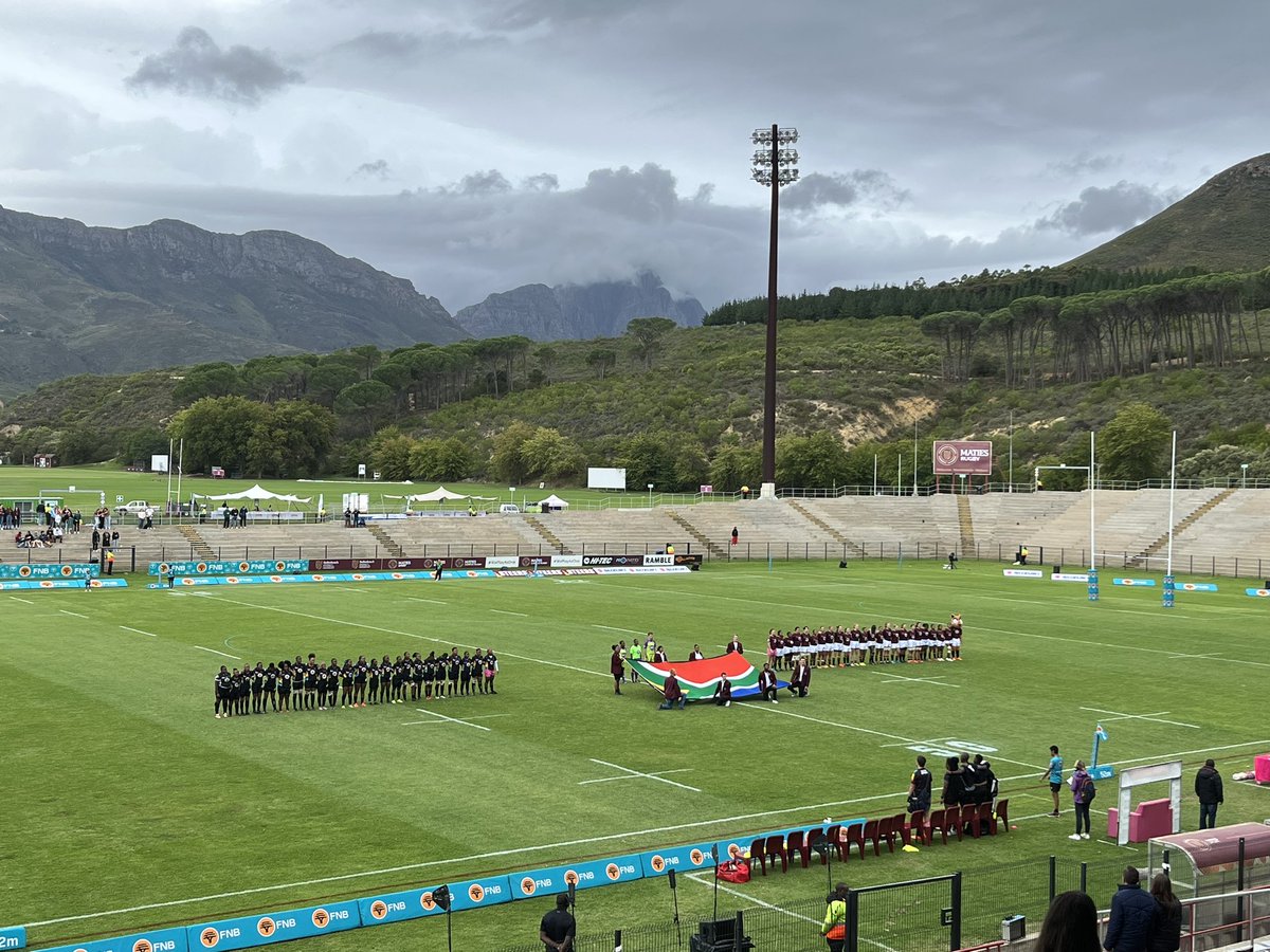 Go #Maties at the 1st Women’s Varsity Cup! #VarsityCupWomen @MatiesSport @MatiesRugby #GooiMielies