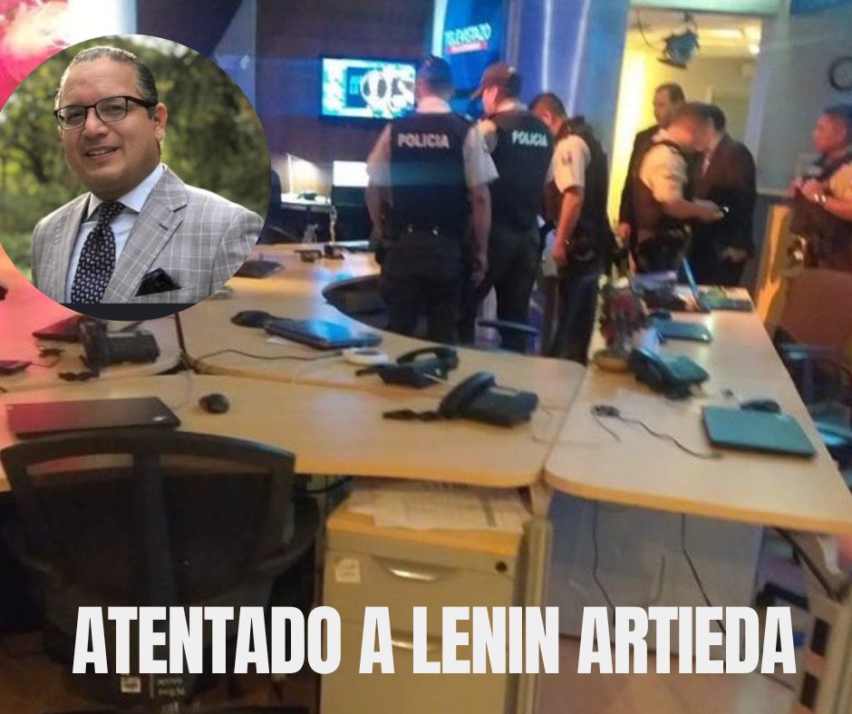 Aland Molestina M. (@alandmolestinam) on Twitter photo No podemos sucumbir ante la violencia y el despropósito. Mi solidaridad con el periodista <a href="/LeninArtieda/">Lenin Artieda</a>. No podemos sucumbir ante la violencia y el despropósito. Mi solidaridad con el periodista <a href="/LeninArtieda/">Lenin Artieda</a>.
