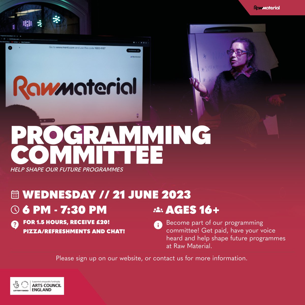 Our next #ProgrammingCommittee will take place on the 21st June. We're looking for voluntary participants, young and old, to speak for the community and play an essential role in guiding some the programming decisions for the upcoming term. Sign up through the link in our bio!