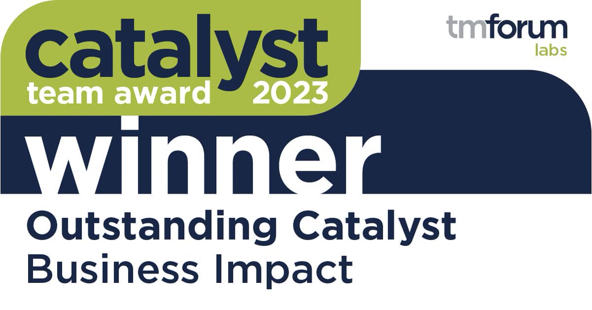 MSFTTelco's tweet photo. Amazing to be a part of the Channels & Markets Catalyst, winner for Outstanding Catalyst – Business Impact at #DTWAsia. Congrats to our partners @Vodafone, @CSG_i, @Nokia #TMFDigital
https://t.co/69vrH5rIve https://t.co/xXGcgc3TPg