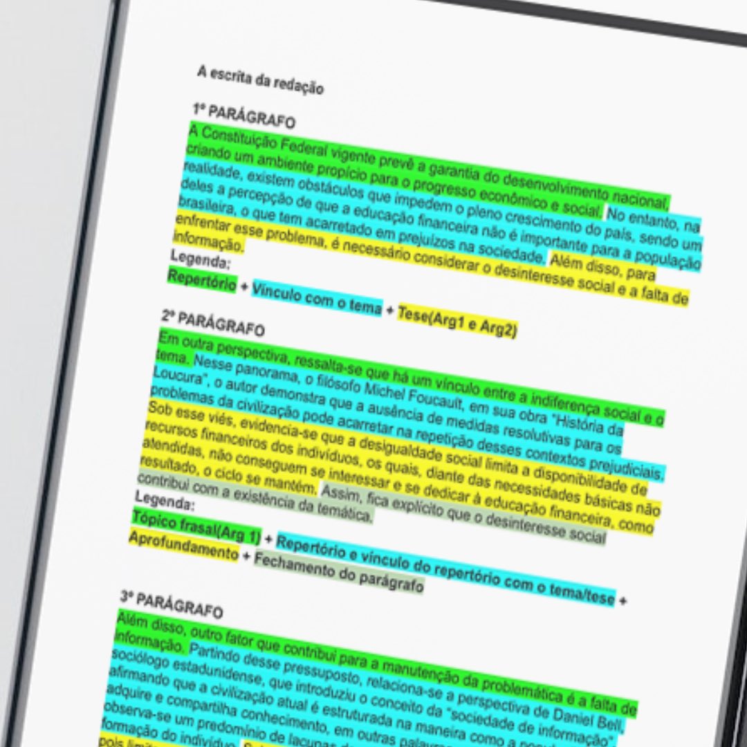 studyaugusto's tweet image. 🚨Banco do Brasil: Redação sobre “A importância da educação financeira para a população brasileira.”