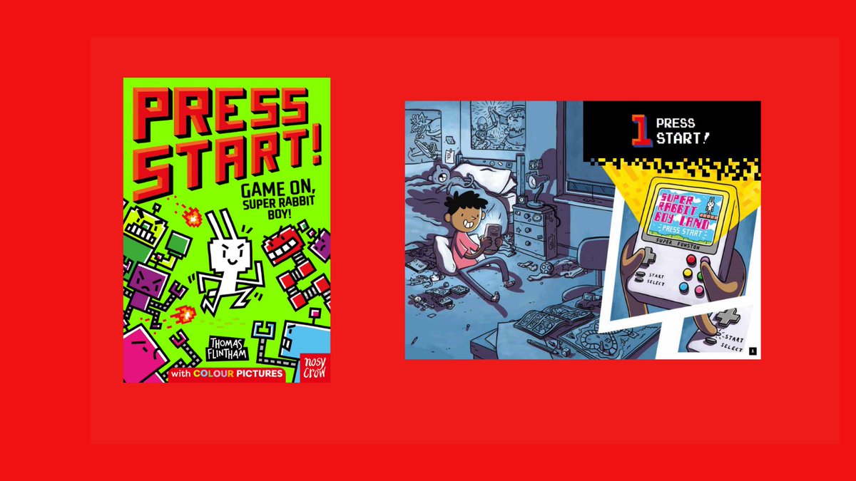 BOOKSetc_online's tweet photo. RT/follow to enter our fab #PRESSSTART giveaway 

The first in a full-color series of graphic novels about - and for - kids who love gaming! 

Our blog has more info: https://t.co/Hh4QnT2Hoj @NosyCrow 

#gaming #graphicnovel https://t.co/KrviQ1uZN7
