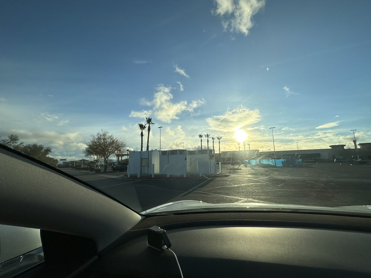 2nd stop (originally the first) and finally sunlight! We definitely would not have made it on the first charge :/