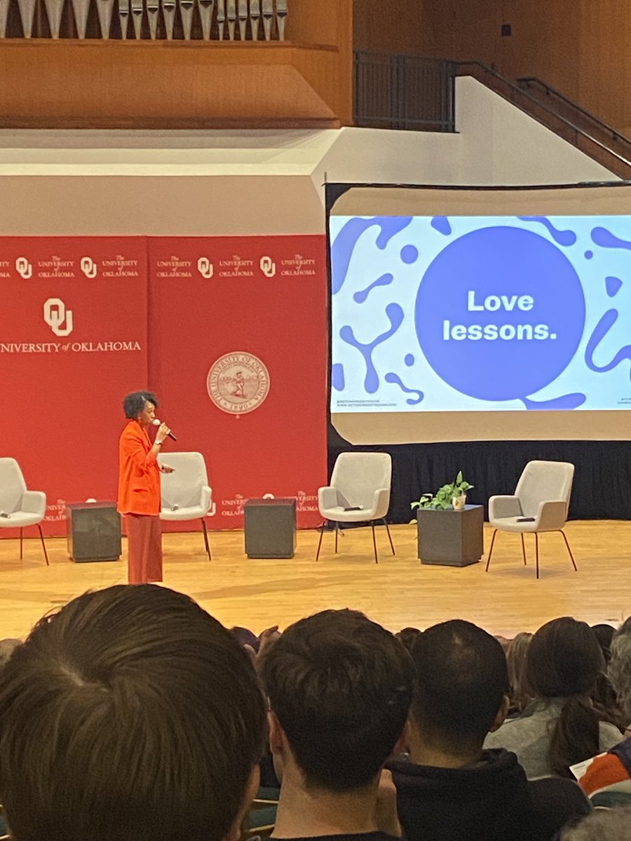 DeborahDecks's tweet image. Love Lessons #SpacesMatter at the 2023 Placemaking Conference @KiaWeatherspoon #iqcconf #OU @GibbsSooner