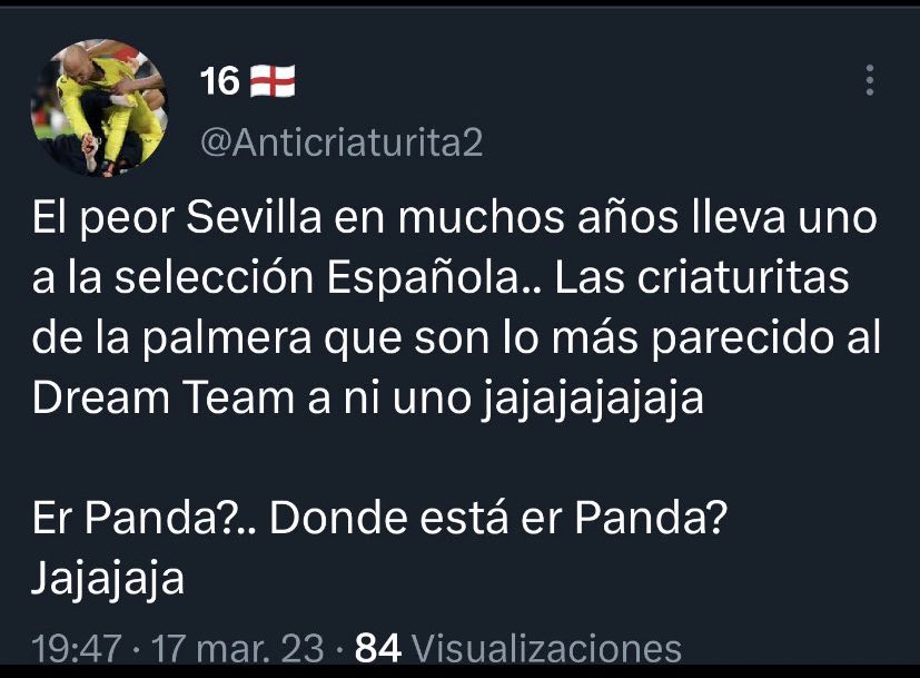 Se ve que no aprenden.