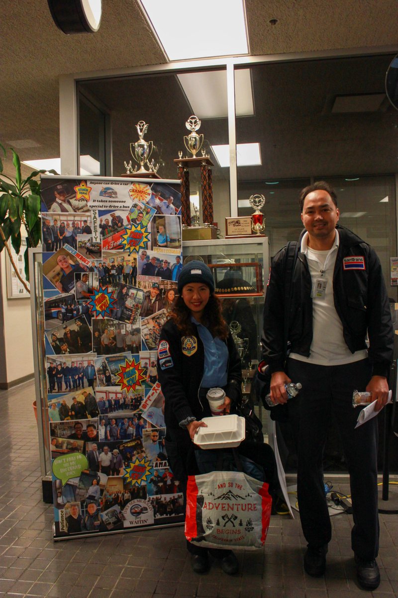 SamTrans's tweet image. Good morning everyone! ☀️

We know that Transit Driver Appreciation Day was on Saturday, but we wanted to give our crew a proper celebration so welcome to #TDAD 2023 with #SamTrans! 💙