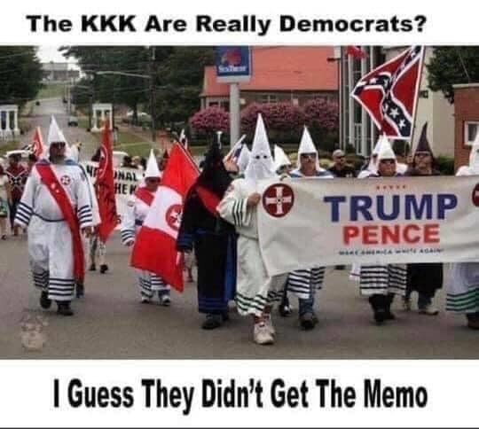 JTraversDevine's tweet photo. The Confederacy never really went away. It has waged a guerrilla war against the US all these years with Jim Crow laws &amp; voter suppression. A political war to take over SCOTUS for 'Christian' White Male Supremacy. It's ChristoFascism &amp; in control of the Republican Party. https://t.co/vsabOdXCaE