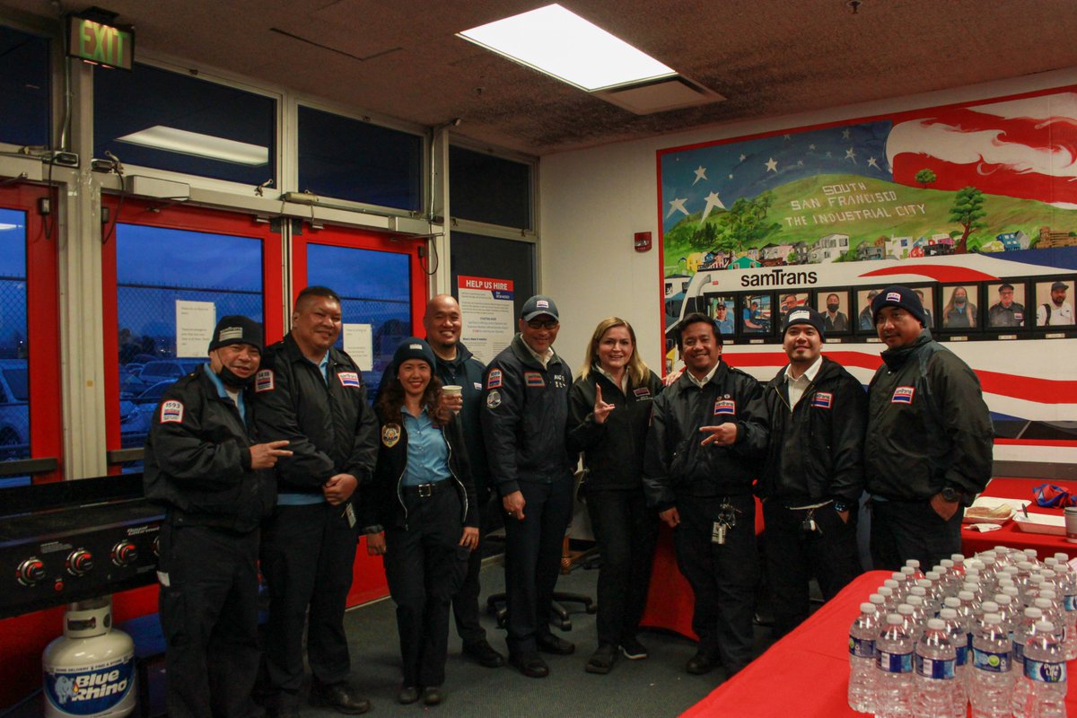 SamTrans's tweet image. Good morning everyone! ☀️

We know that Transit Driver Appreciation Day was on Saturday, but we wanted to give our crew a proper celebration so welcome to #TDAD 2023 with #SamTrans! 💙