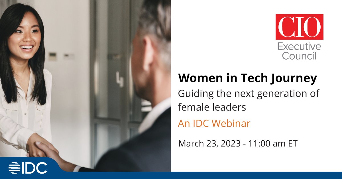 CIO Executive Council from IDC tweet media