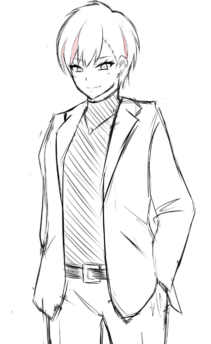 新キャラ案も同時進行で動いてるんですよ
今まで描いたことない要素をバンバン入れるの楽しくてつい入れ込んでしまう 