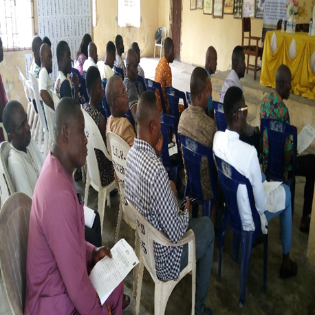 ICDngo's tweet photo. Stakeholder's workshop on the use of higher plants (phytoremediation) to reclaim petroleum-contaminated lands held in Emede community Isoko- south LGA Delta state with support from GEF-SGP, UNDP, UNOPS https://t.co/bJUFHPkduL