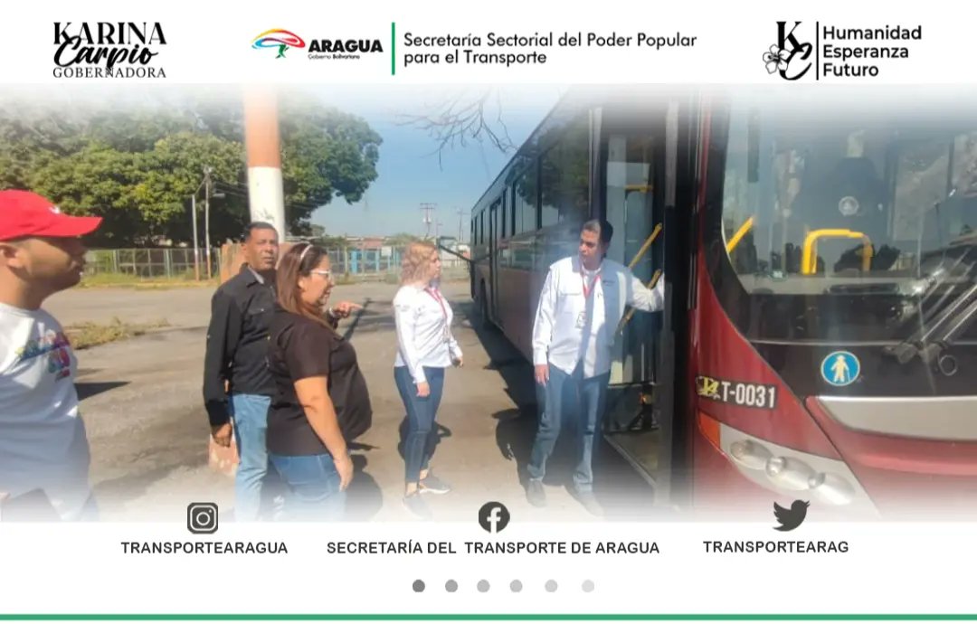 Desde las Instalaciones del Terminal de San Jacinto, el Presidente de Transaragua Lic. Ángel Gutiérrez, junto a su Equipo y la Secretaria de Transporte Dip. Isabel Torcate, recibieron al equipo del Ministerio de Transporte,  para realizar los Cambios de los Validadores.