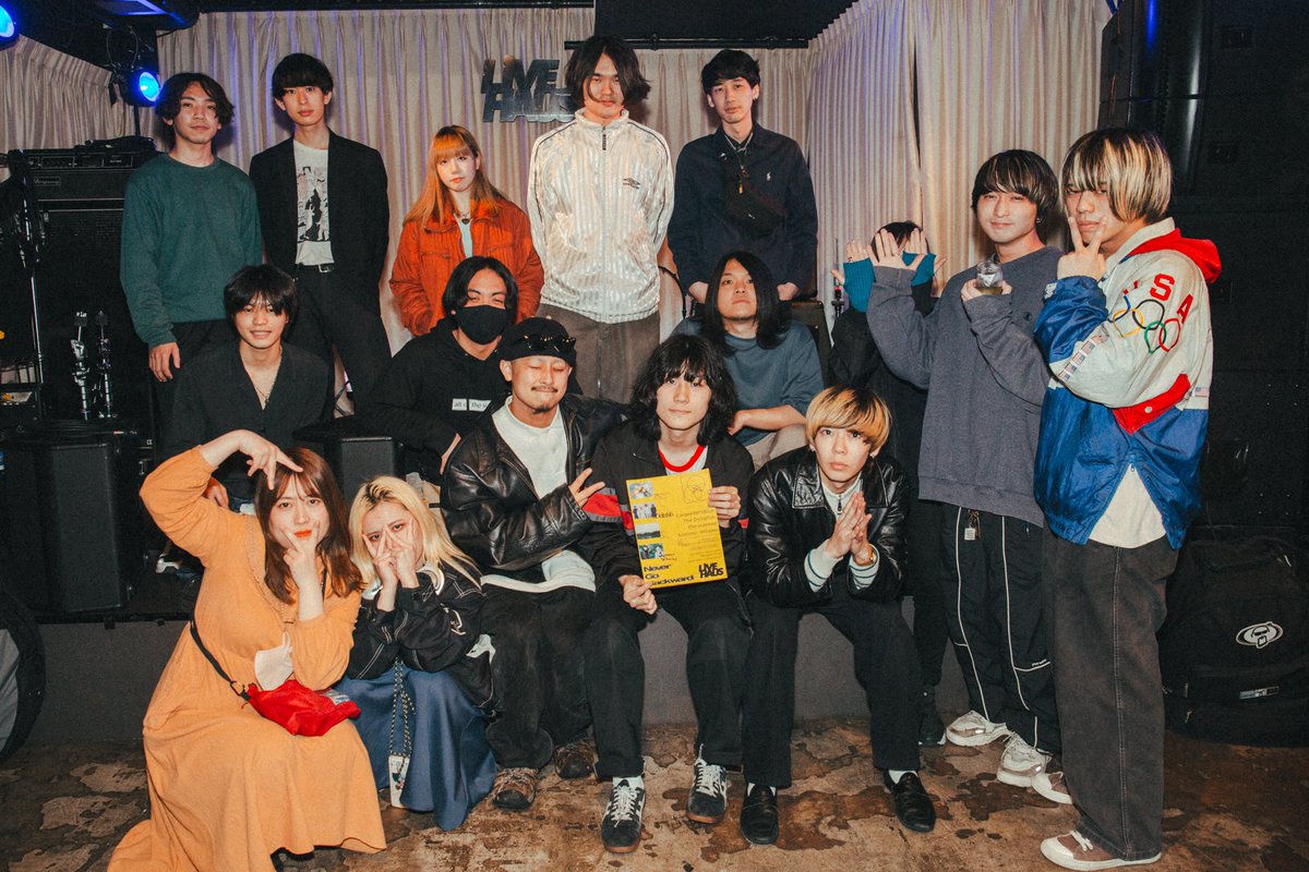 2023.03.20(月) at LIVEHAUS

'' Never Go Backward ''

ありがとうございました！

📸<a href="/chanmei_camera/">オカベメイ</a>