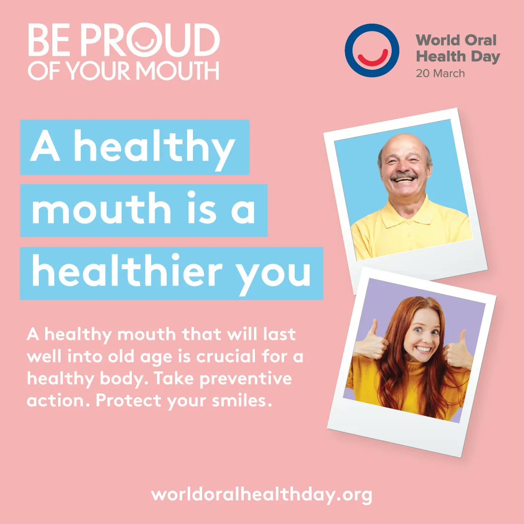 Healthworks is proud to support #WorldOralHealthDay