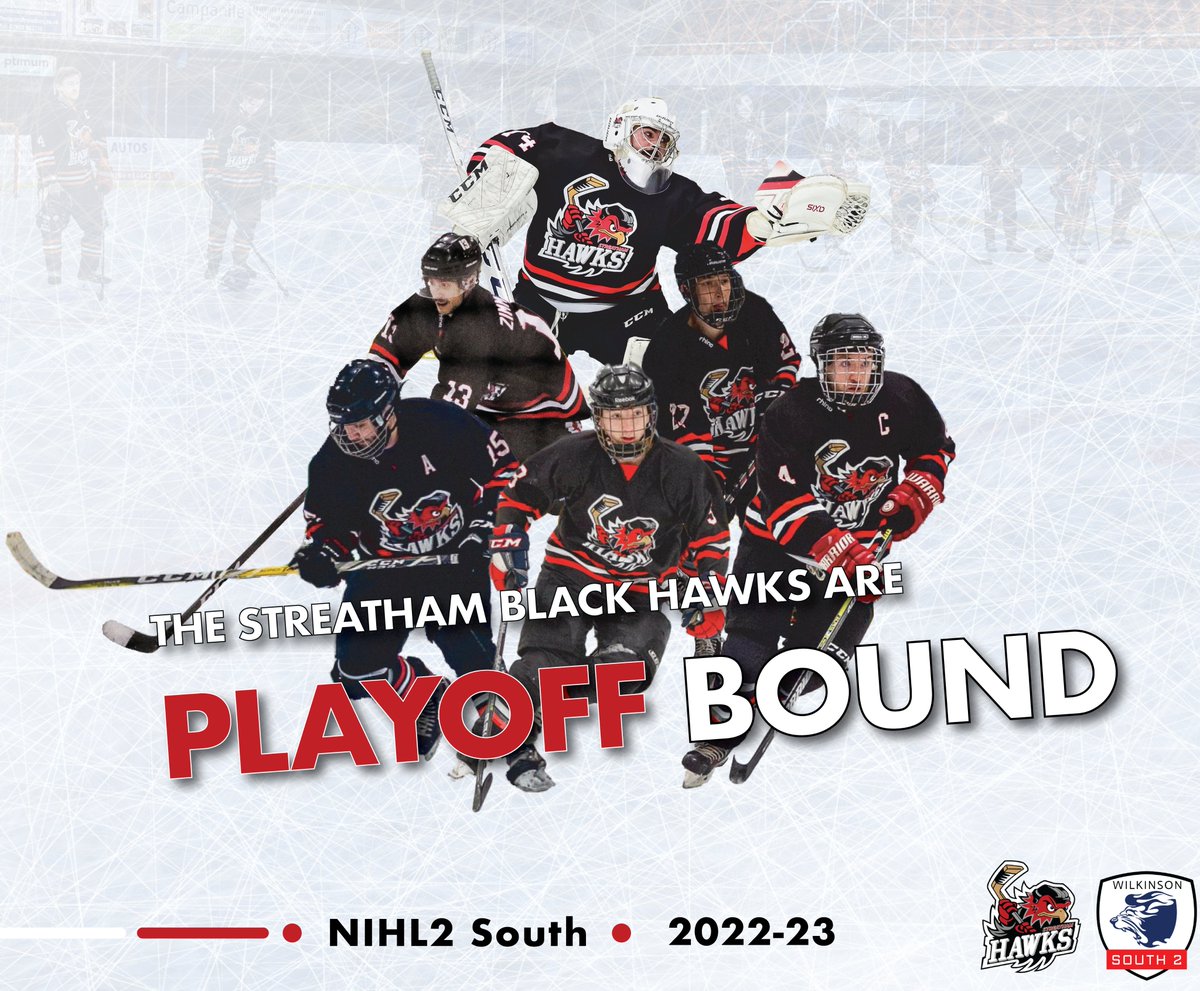 Its finally here. Playoff hockey starts this weekend. Lets be loud and support the team. Lets go Streatham!

#Streatham #nihl2 #icehockey