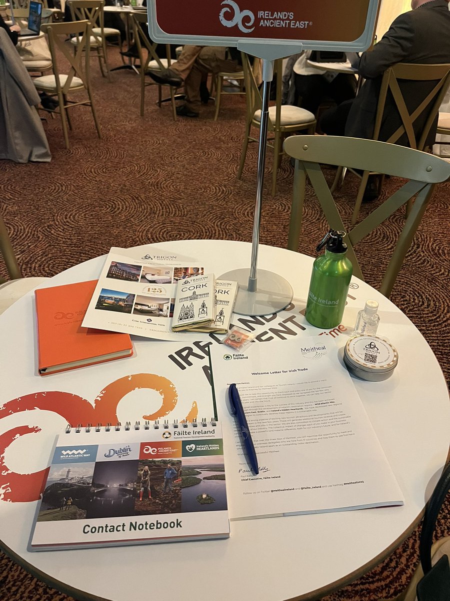 kyliebasnett's tweet image. All set for a great 3 days @MeithealIreland with @TrigonHotels @Failte_Ireland @pure_cork #Meitheal2023 #IrelandsAncientEast