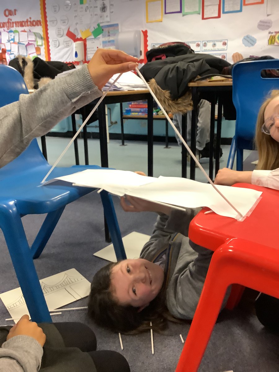 P7_SMOS's tweet photo. a team building STEM challenge in P7 this afternoon. The children had to apply their problem solving skills to create a bridge that was at least 30cm long and could hold a weight. 😎🌁🛠️ @SMOSPrimary @STEMedscot @STEMLearningUK @MrDormanSTEM #STEMnl #STEMnation #STEMScot #STEM https://t.co/i38CFQzH9y