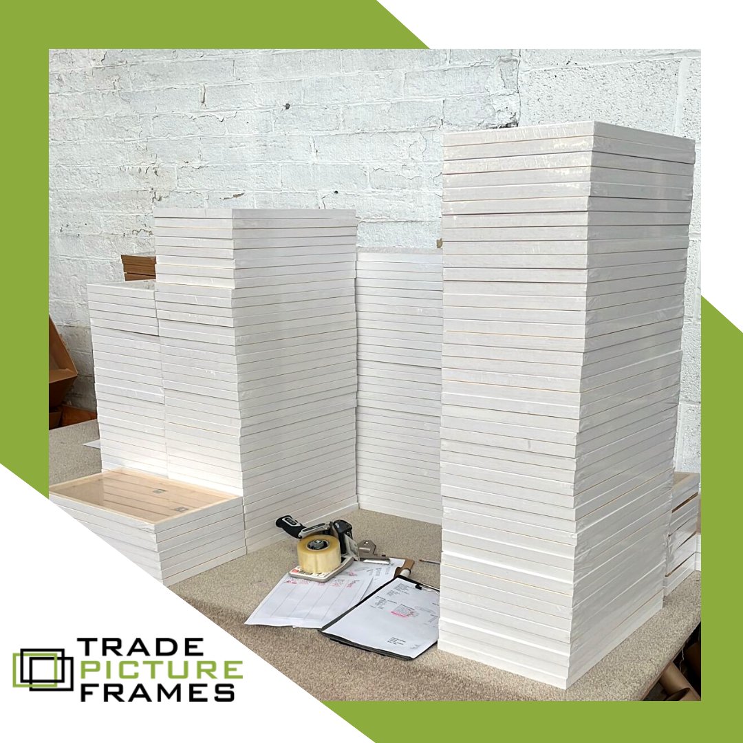 TradePicFrames's tweet photo. Last week we despatched 15,807 frames to our customers- that’s 3,161 frames per day!

Here at Trade Picture Frames, we manufacture with quality and our customers at the forefront of our minds, whether the order is for 50 or 50,000 frames.

#PictureFrames #MadeInYorkshire https://t.co/LaJdZ5rvmq